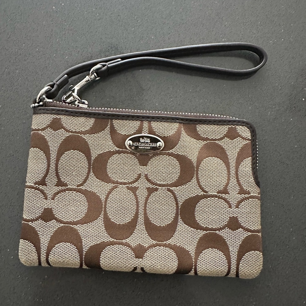 Coach wristlet